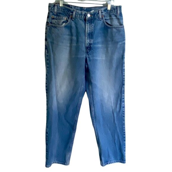 Levis 550 Relaxed Fit Denim Jeans Mens 36 x 30 - Picture 2 of 8